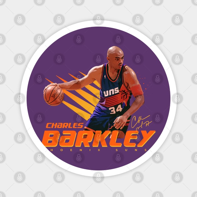 Charles Barkley Magnet by Juantamad